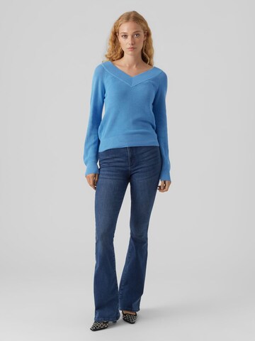 VERO MODA Sweater 'New Lexsun' in Blue