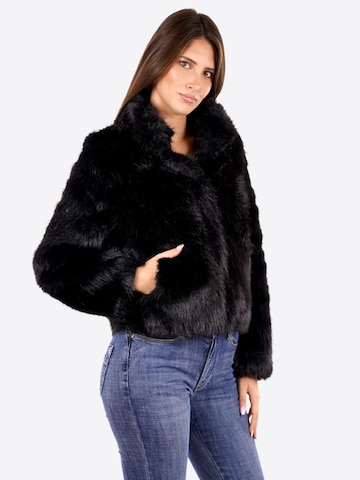 Yes Zee Winter Jacket 'G004KO00157' in Black