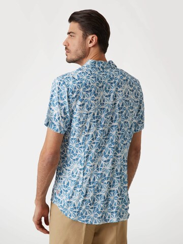 GUESS Regular fit Button Up Shirt in Blue