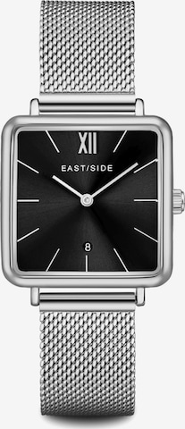 Eastside Analog Watch in Silver: front