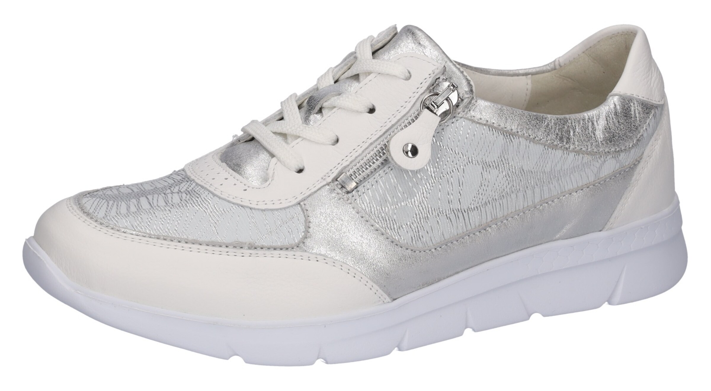 WALDLÄUFER Sneaker in Silber: Vorderseite