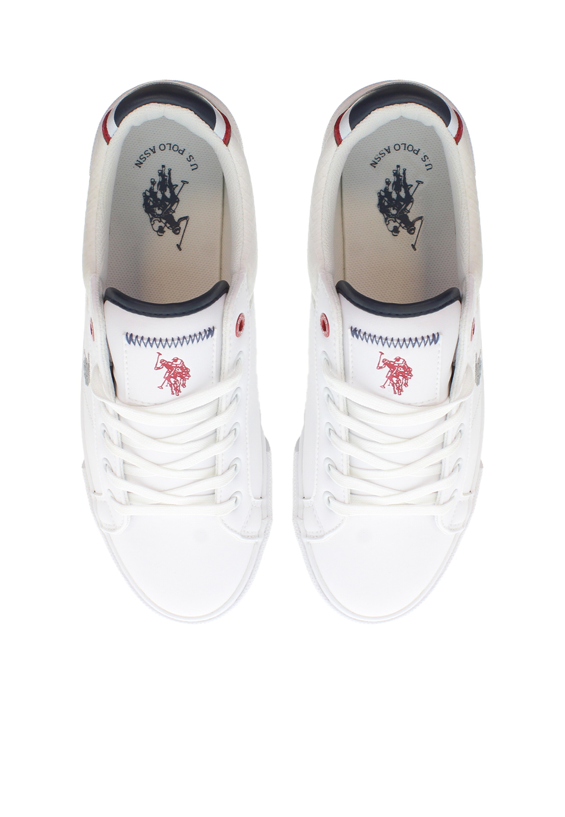 Sneaker bassa 'Baster001' di U.S. POLO ASSN. in bianco