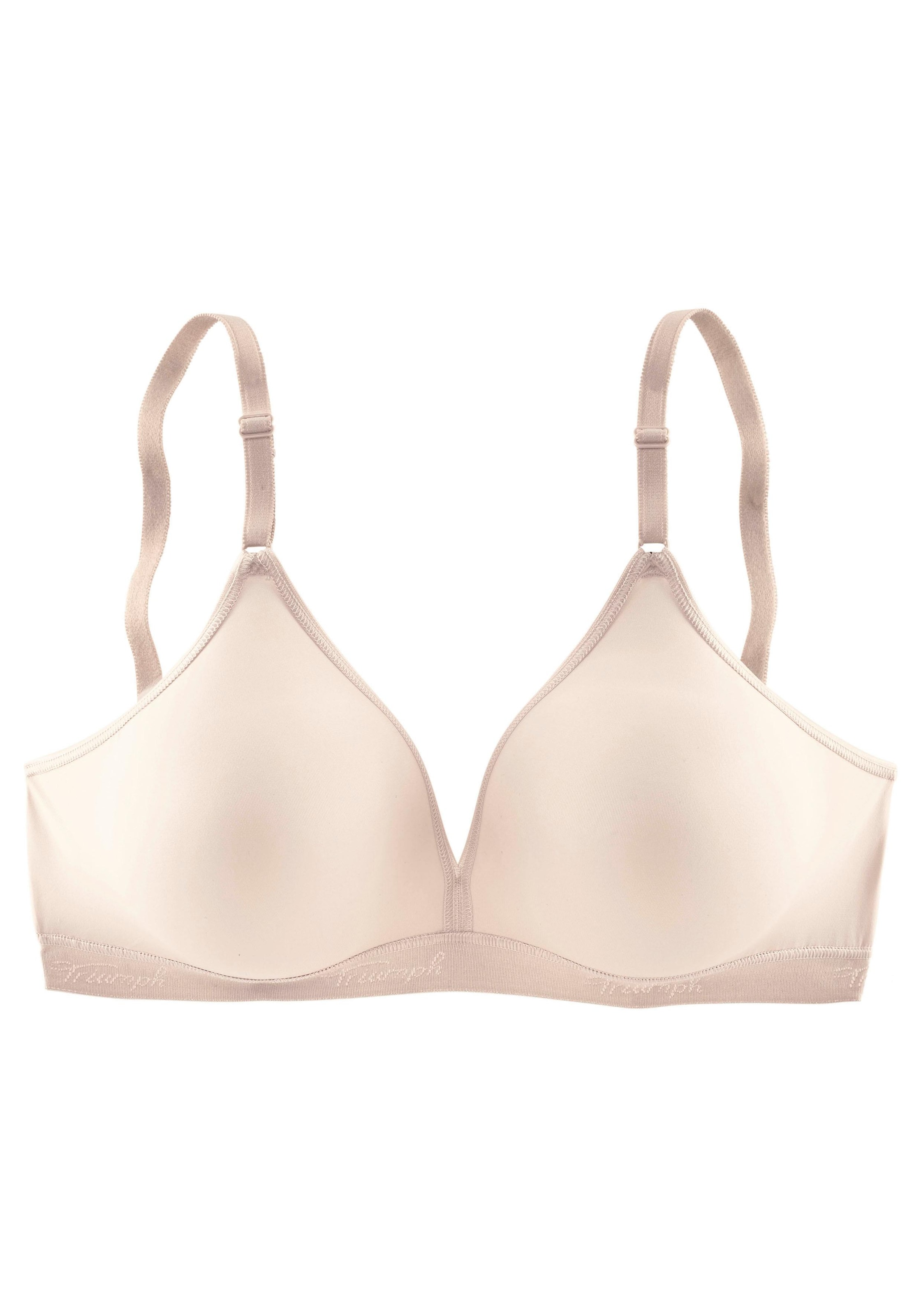 TRIUMPHBustier Grudnjak 'Microfun' - roza boja: prednji dio