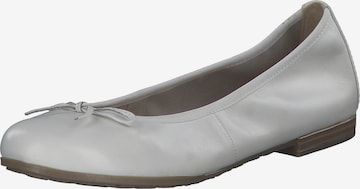 MARCO TOZZI Ballet Flats '22100' in White: front