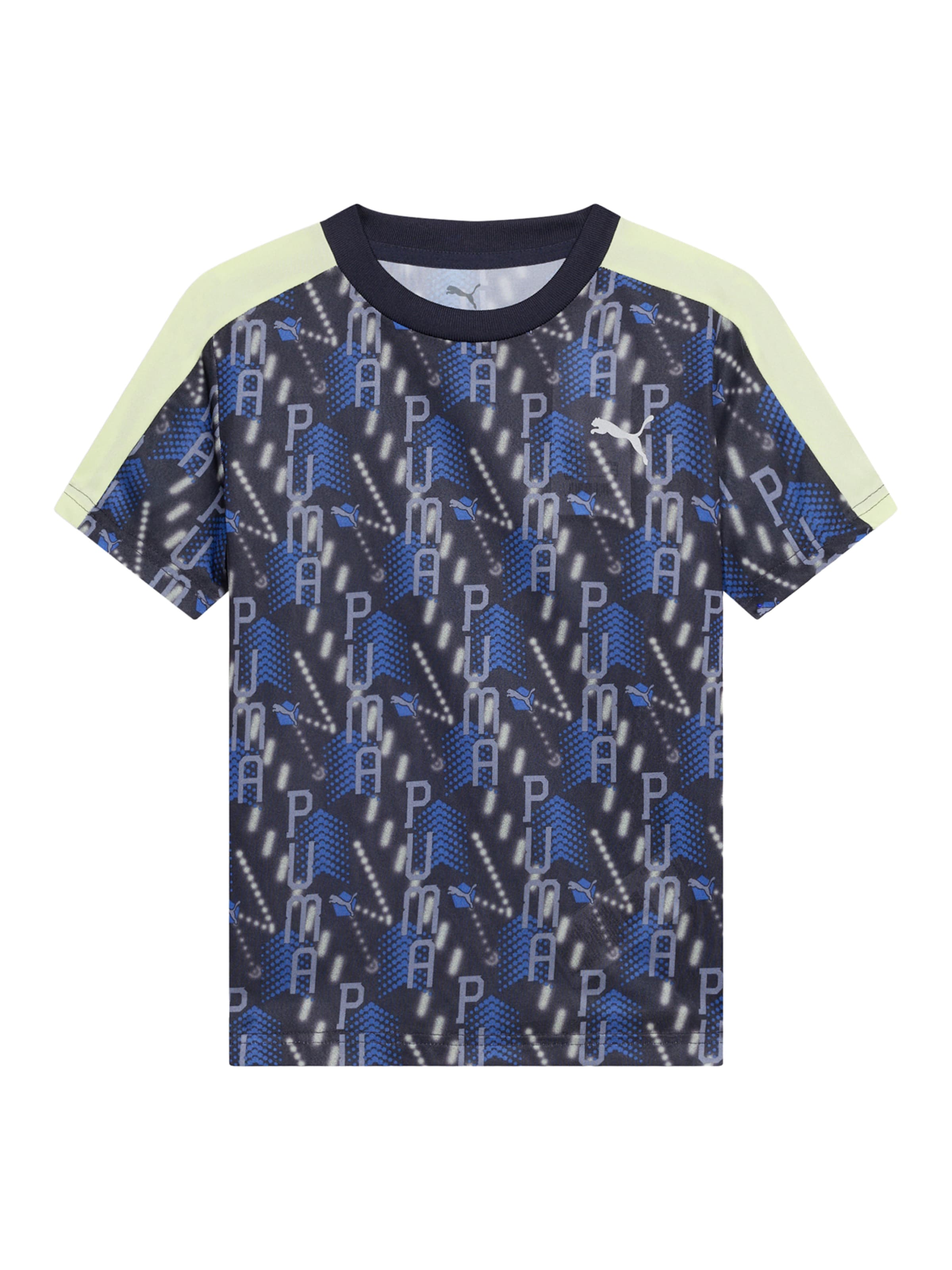 PUMA Funktsionaalne särk 'TAD ESS AOP Poly', värv sinine: eest vaates