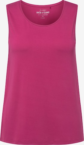 Ulla Popken Top in Roze: voorkant