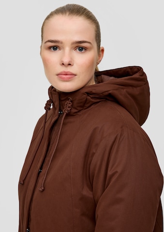 TRIANGLE Between-Seasons Parka in Brown