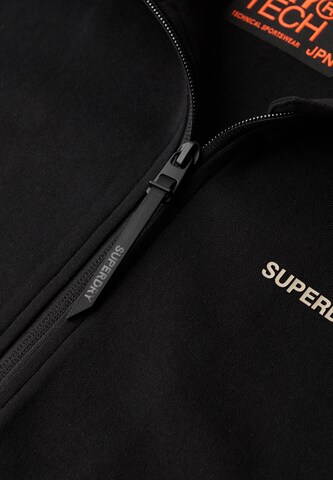 Superdry Sweatvest in Zwart