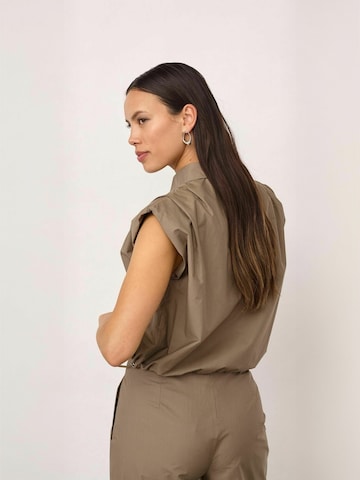 co'couture - Top ' OpheliaCC ' em bege
