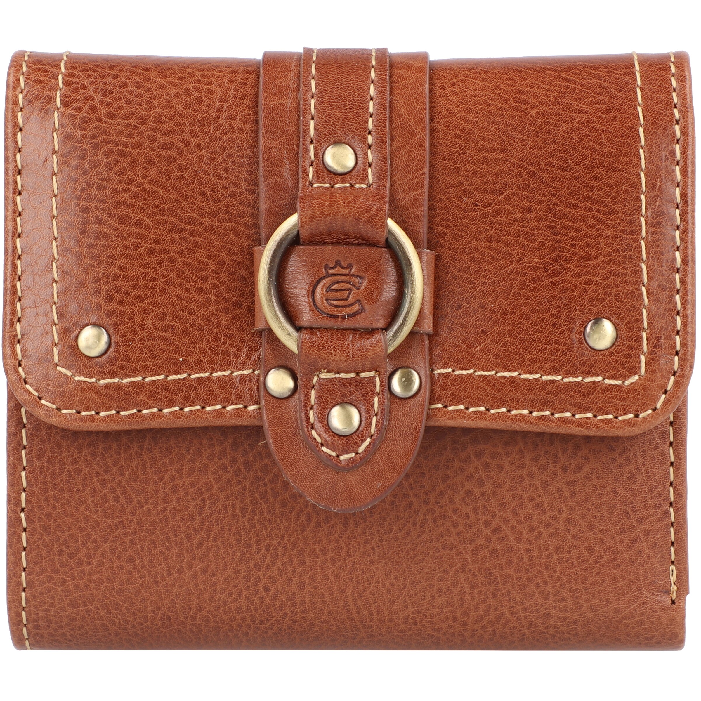 Porte-monnaies Esquire en marron : devant