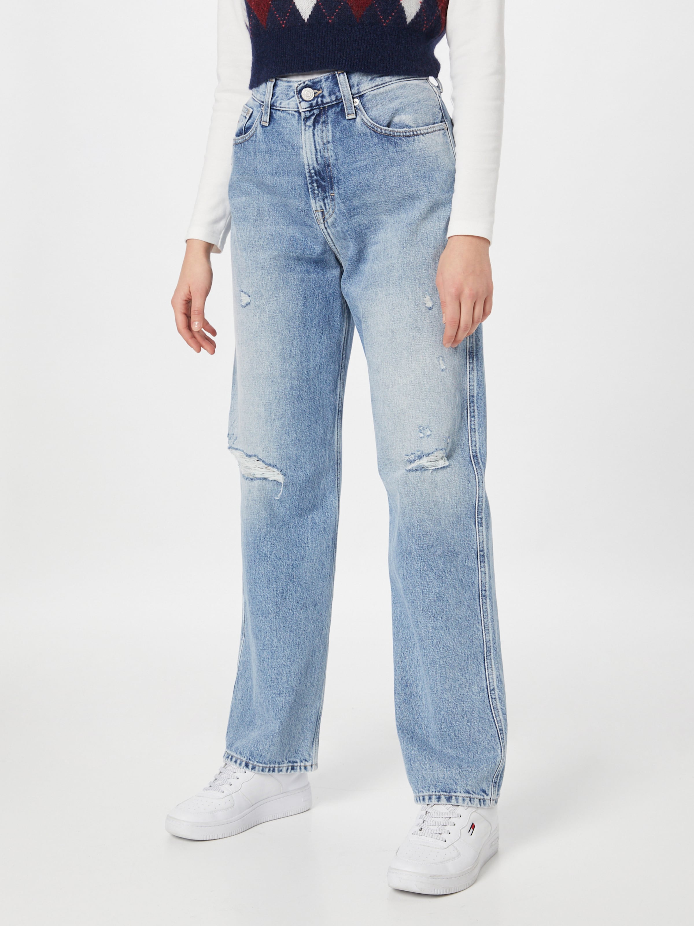 Frauen Jeans Tommy Jeans Jeans 'BETSY' in Blau - BK93246 Frauen Jeans Tommy Jeans Jeans 'BETSY' in Blau - BK93246