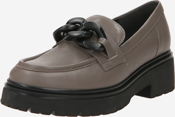 GABOR - Sapato Slip-on em cinzento: frente