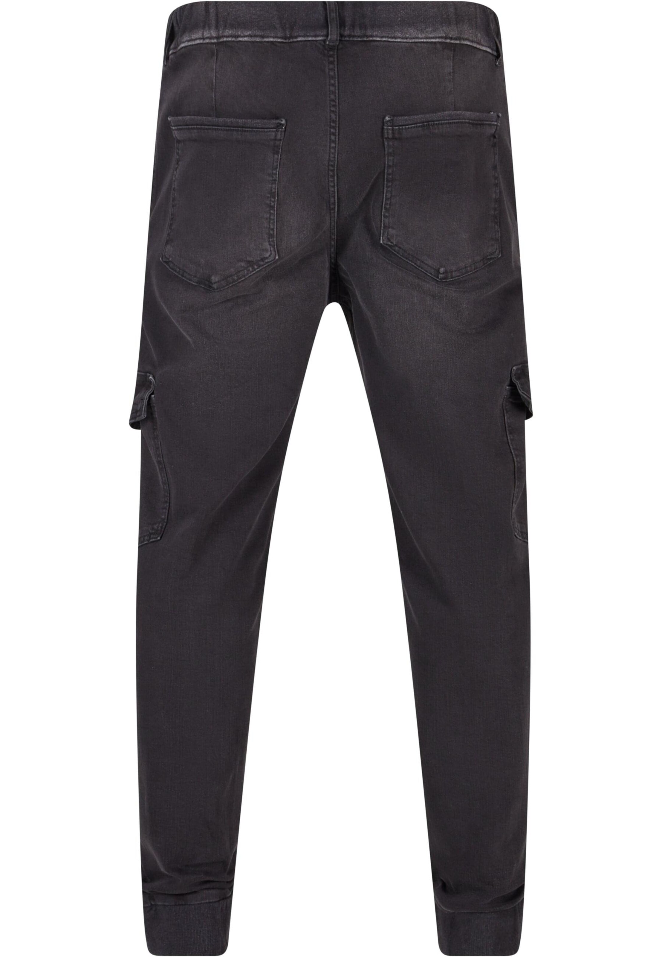 Tapered Jeans cargo di 2Y Premium in nero