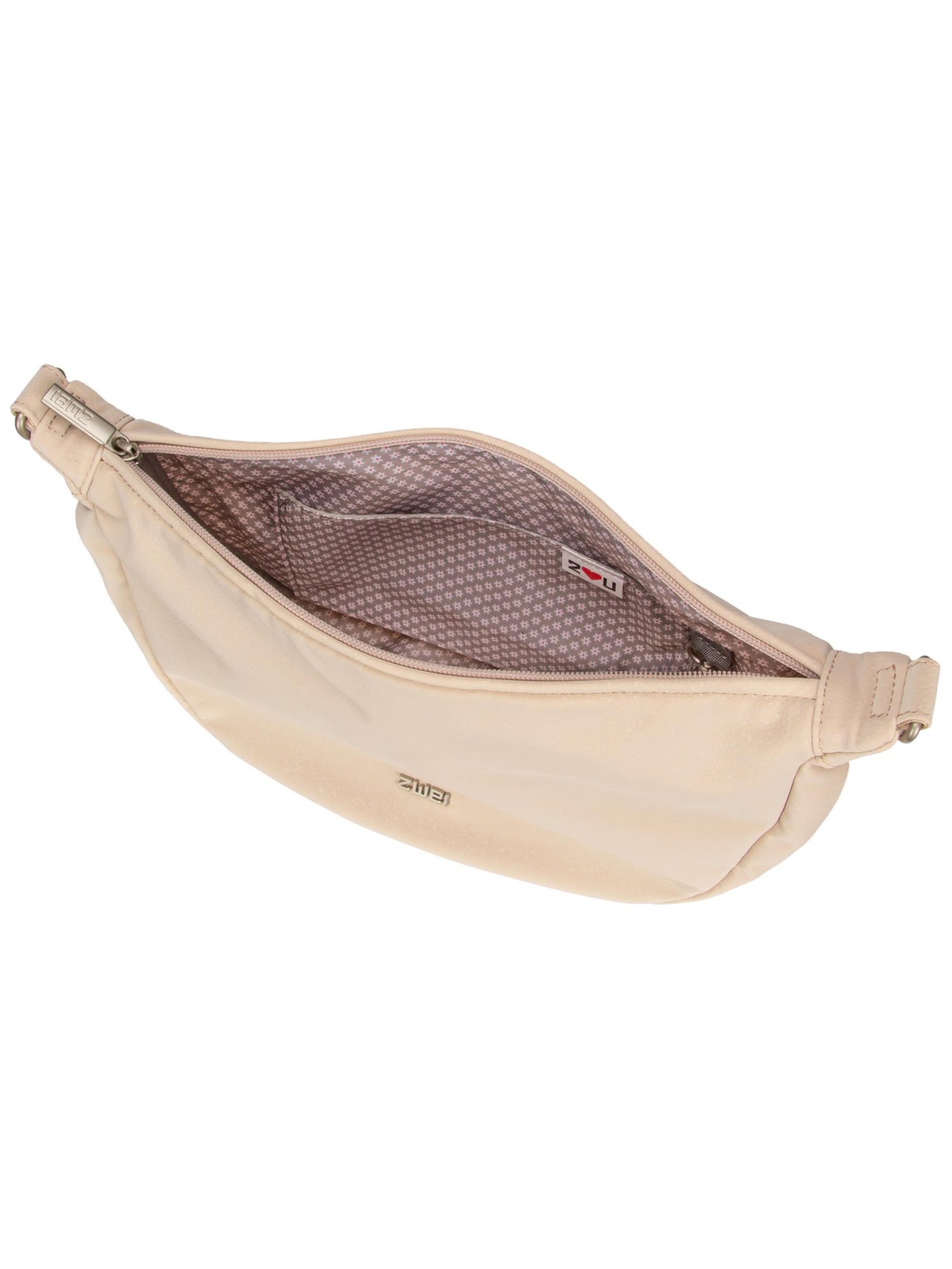 ZWEI Handtas 'Mademoiselle M70' in Beige