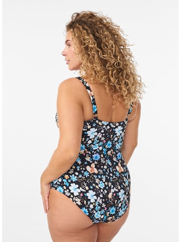 Invisible Maillot de bain Swim by Zizzi en bleu