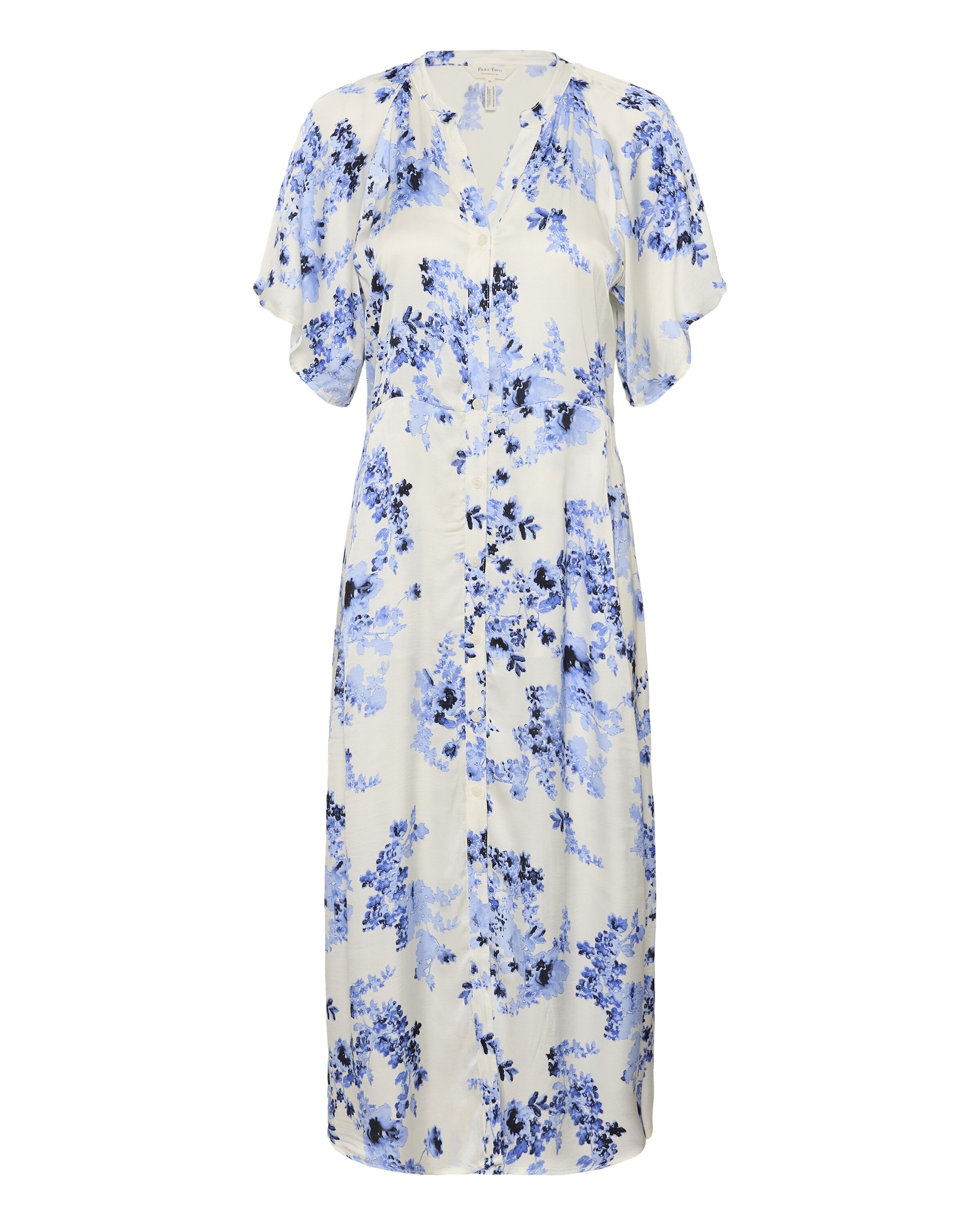 Part Two Blusekjole 'AlajaPW' i hvid: forside