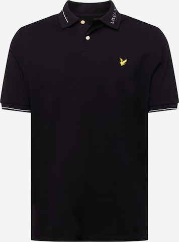 Lyle & Scott Μπλουζάκι σε μαύρο: μπροστά