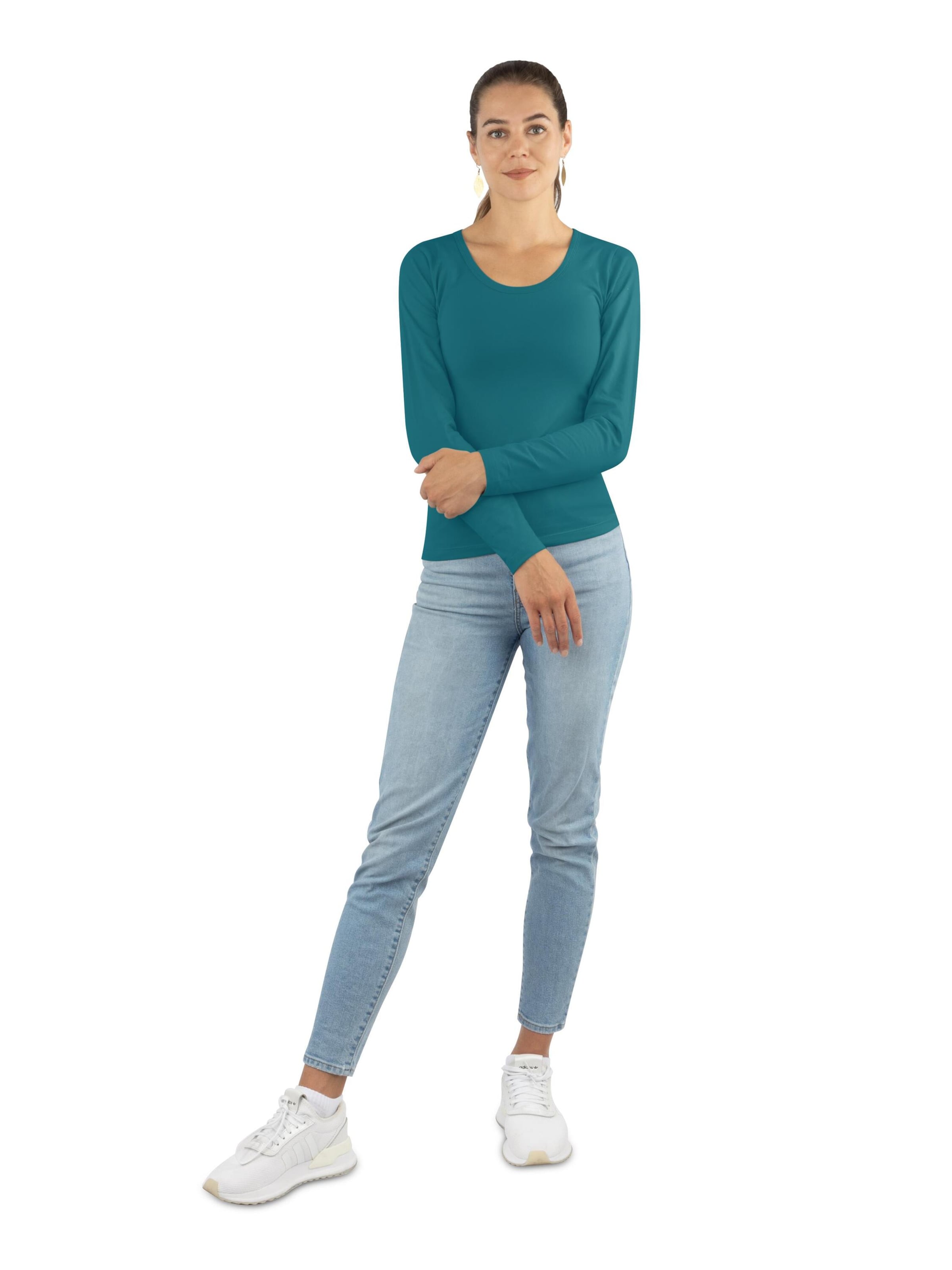 Janice - Camiseta 'Nimes' en azul