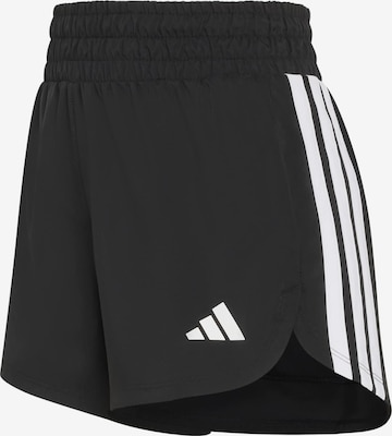 Regular Pantaloni sport 'PACER' de la ADIDAS PERFORMANCE pe negru: față