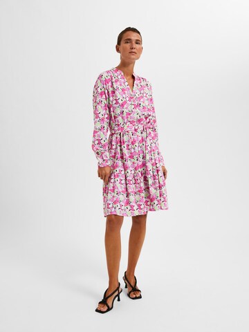 Robe-chemise SELECTED FEMME en mélange de couleurs