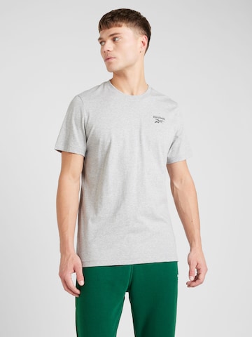 T-Shirt fonctionnel 'IDENTITY' Reebok en gris : devant