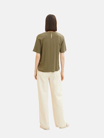 TOM TAILOR Blouse in Green