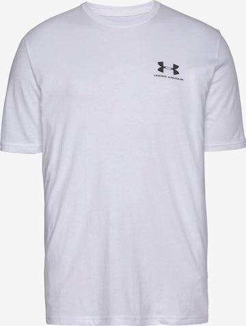 Maglia funzionale di UNDER ARMOUR in bianco: frontale