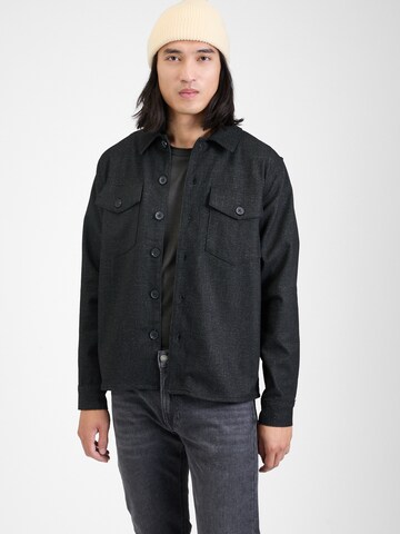 GABBA Regular fit Button Up Shirt 'Clipper Shafi' in Black: front