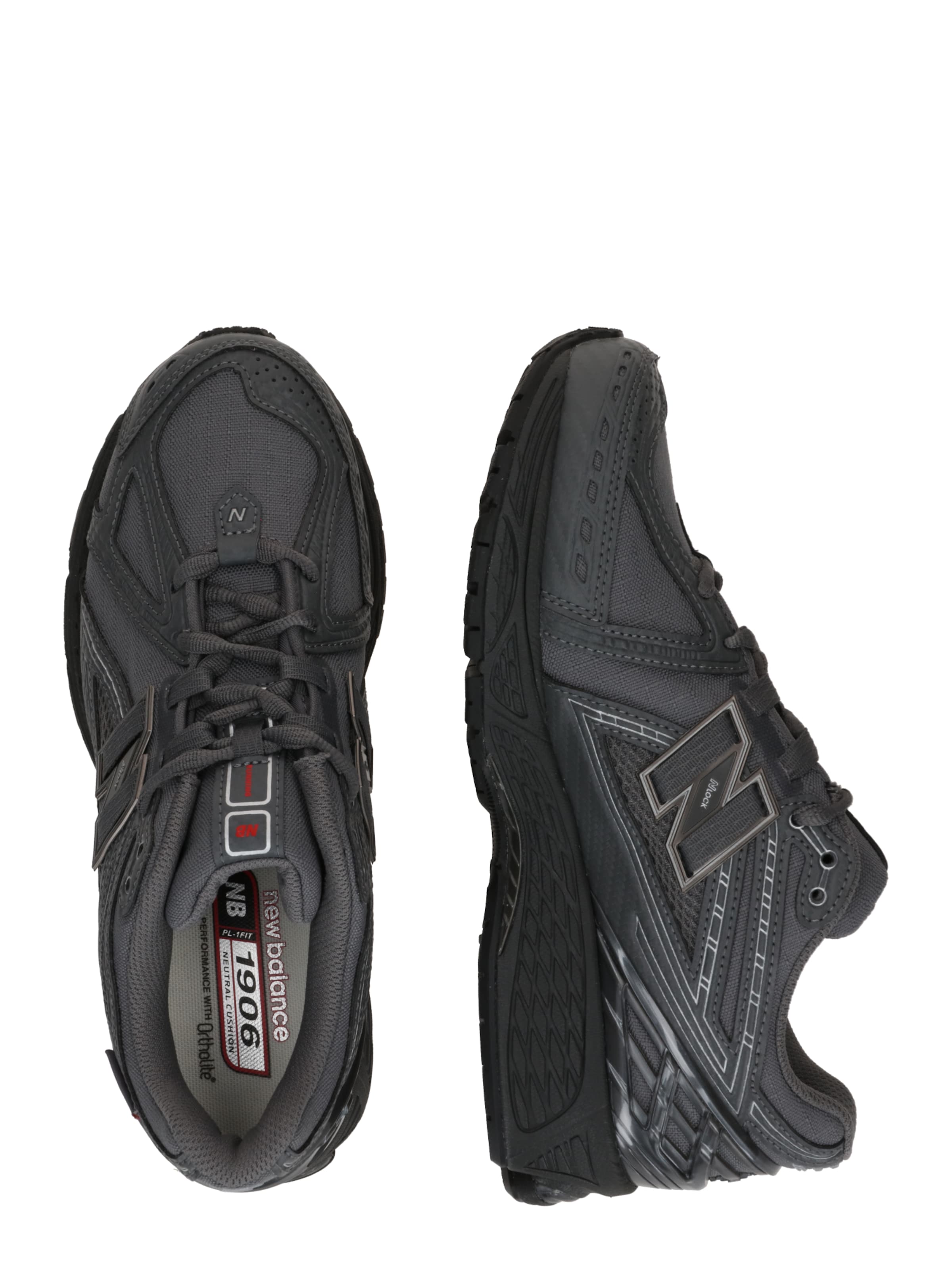 new balance Низкие кроссовки '1906' в Серый