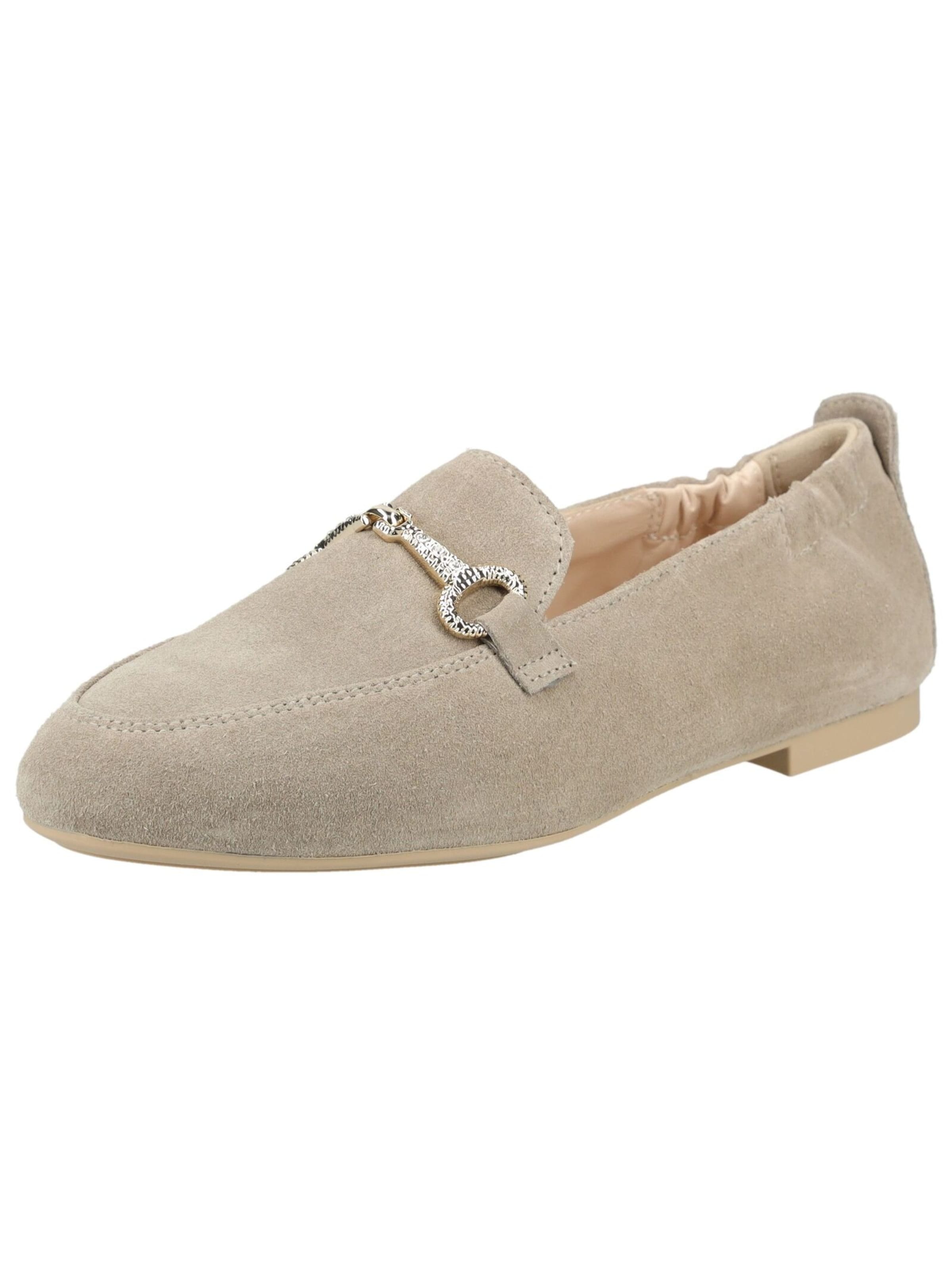 Slipper di Nero Giardini in beige: frontale