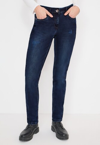CECIL Slim fit Jeans in Blue: front
