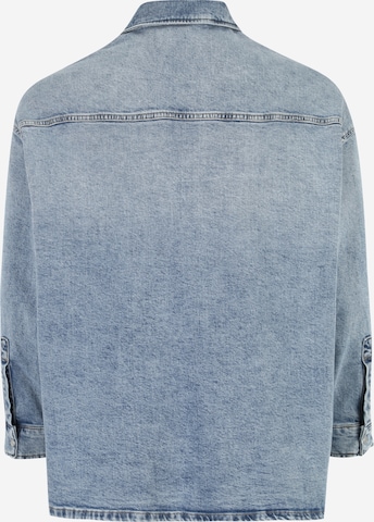 Calvin Klein Jeans Curve Övergångsjacka i blå