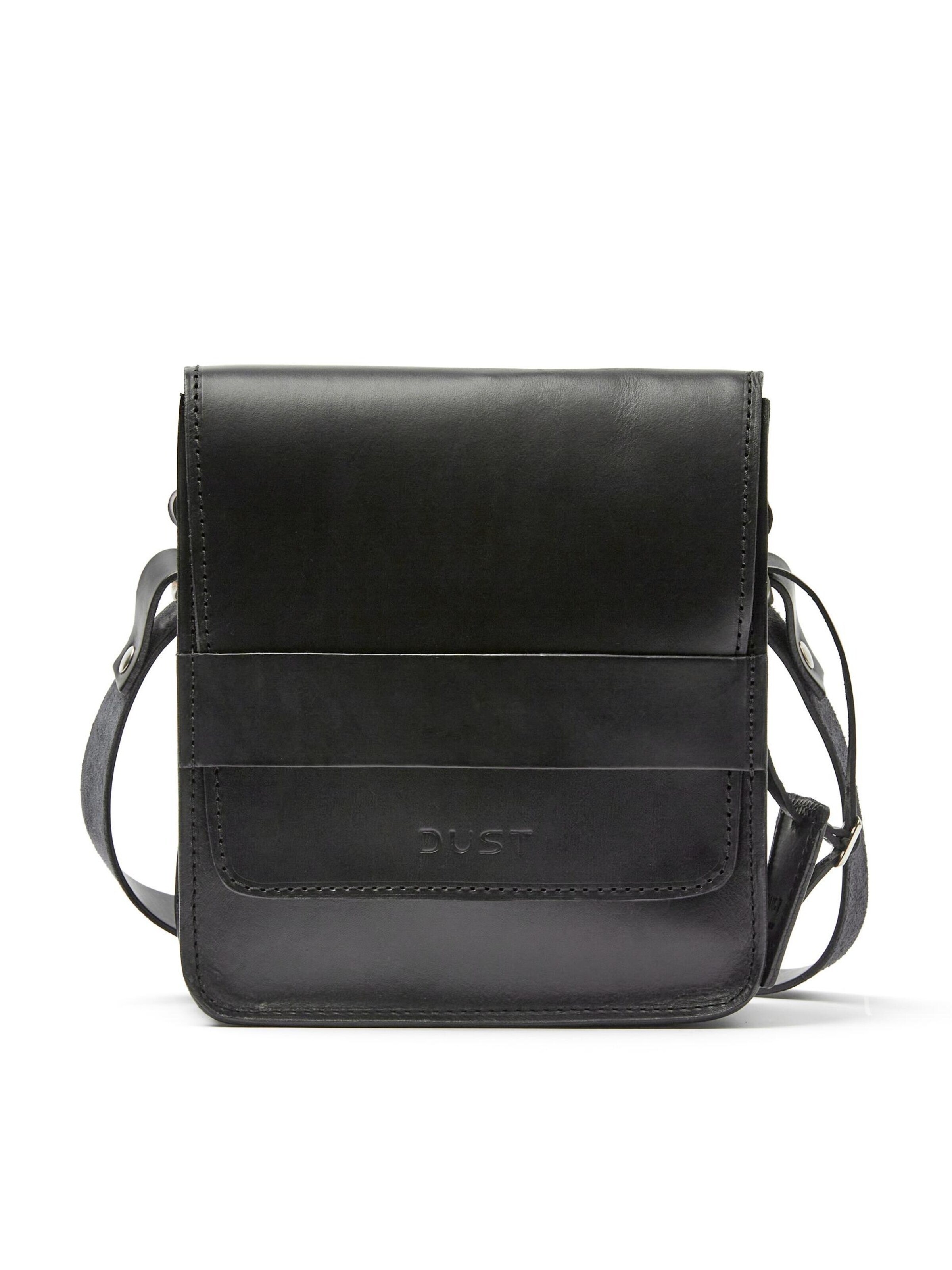 Borsa a tracolla di THE DUST COMPANY in nero: frontale
