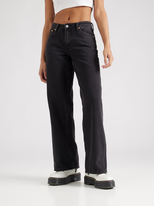 WEEKDAY Loose fit Jeans 'Ampel' in Black Denim