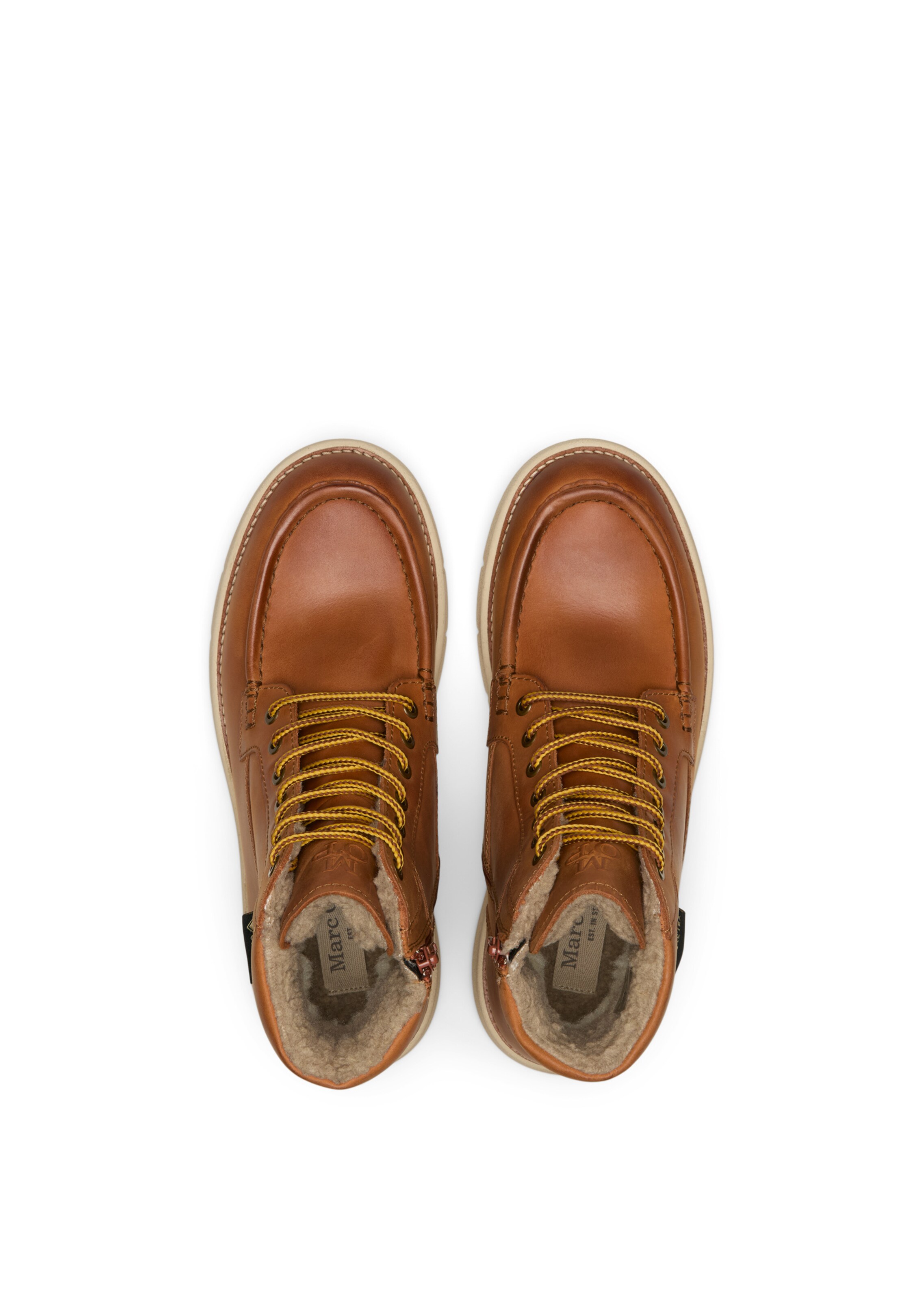 Marc O'Polo Schnürboots 'Marco GTX' in Braun