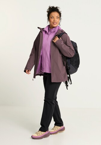 JACK WOLFSKIN Performance Jacket in Purple