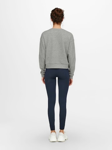 ONLY PLAY Athletic Sweatshirt 'LOUNGE' in Grey