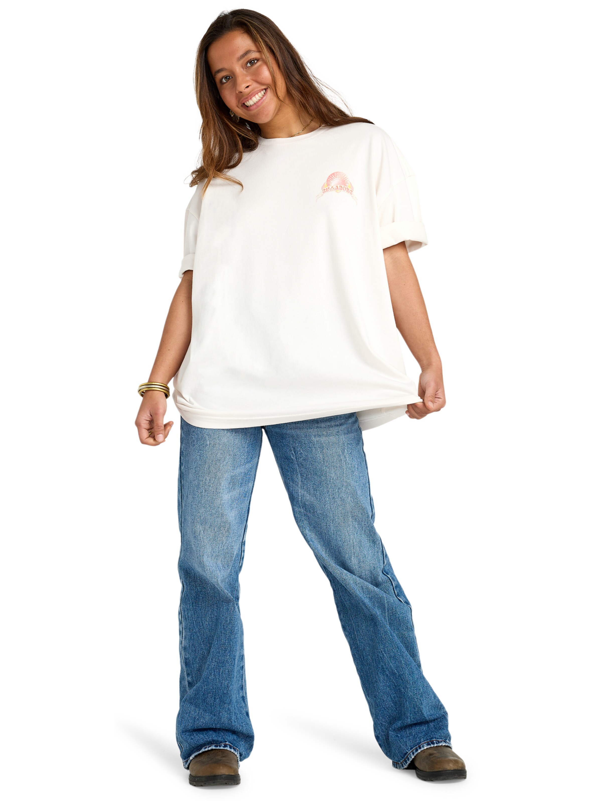 BILLABONG Shirt 'Surf Mandala' in White