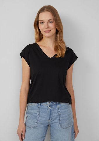 T-shirt s.Oliver en noir : devant