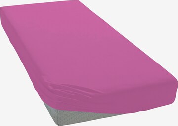 MY HOME Bed Sheet in Pink: front