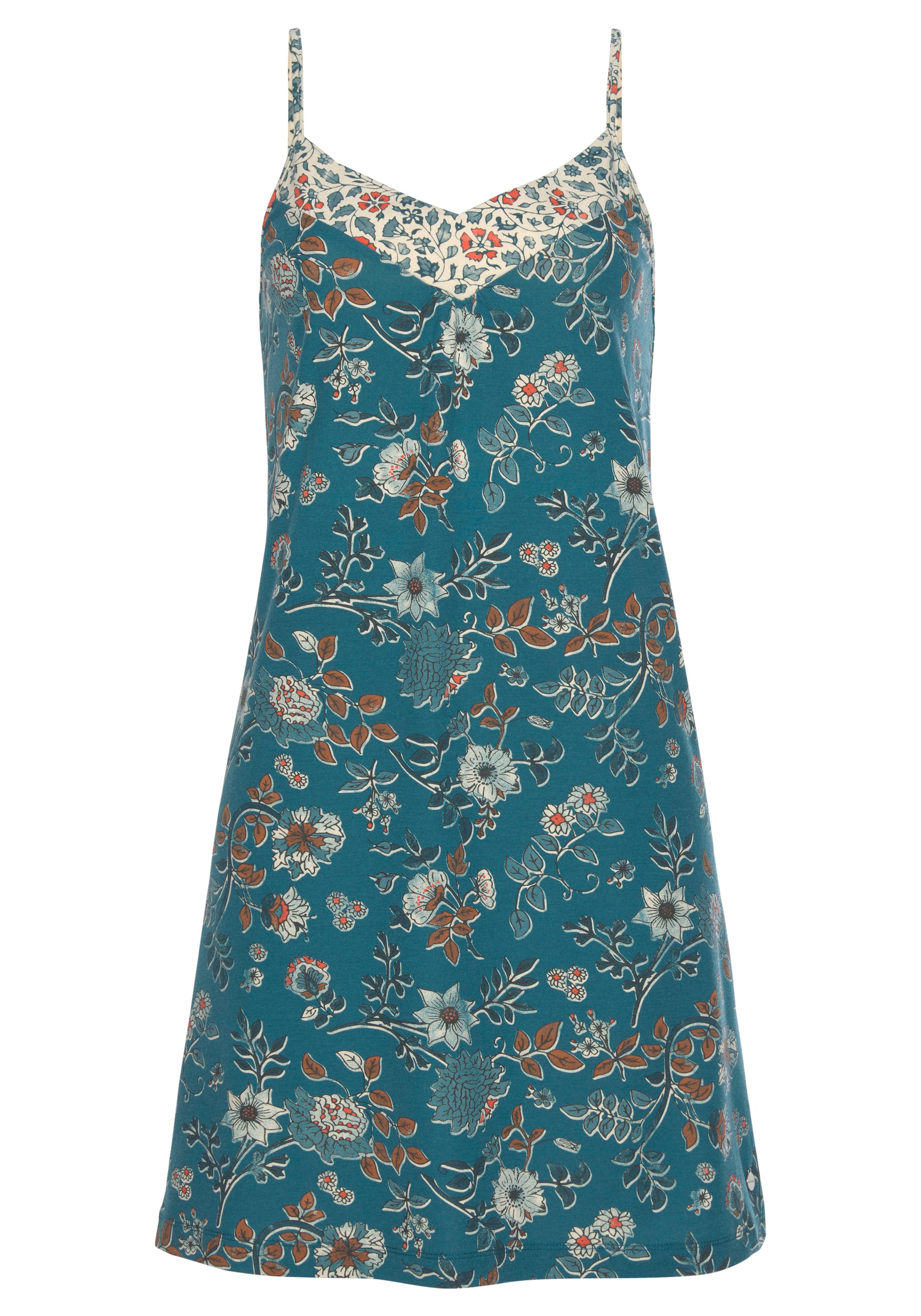 LASCANA Negligé in Grün: Vorderseite