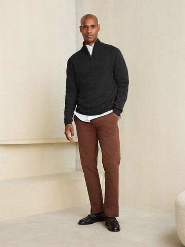 Next Slim fit Chino trousers in Brown