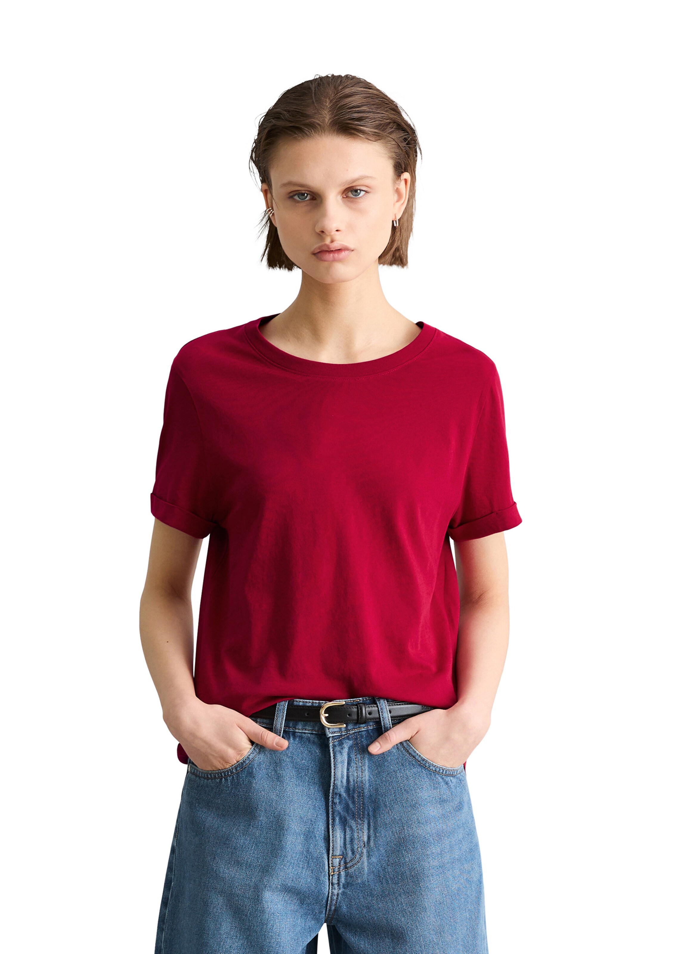 Marc O'Polo DENIM Shirt in Red: front