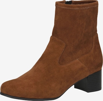 CAPRICE Stiefelette in Braun: Vorderseite