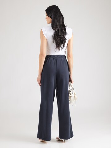 PIECES Wide leg Pants 'PCCHILLI' in Blue