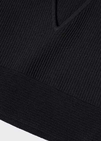 MANGO Knitted Top 'Laurel' in Black