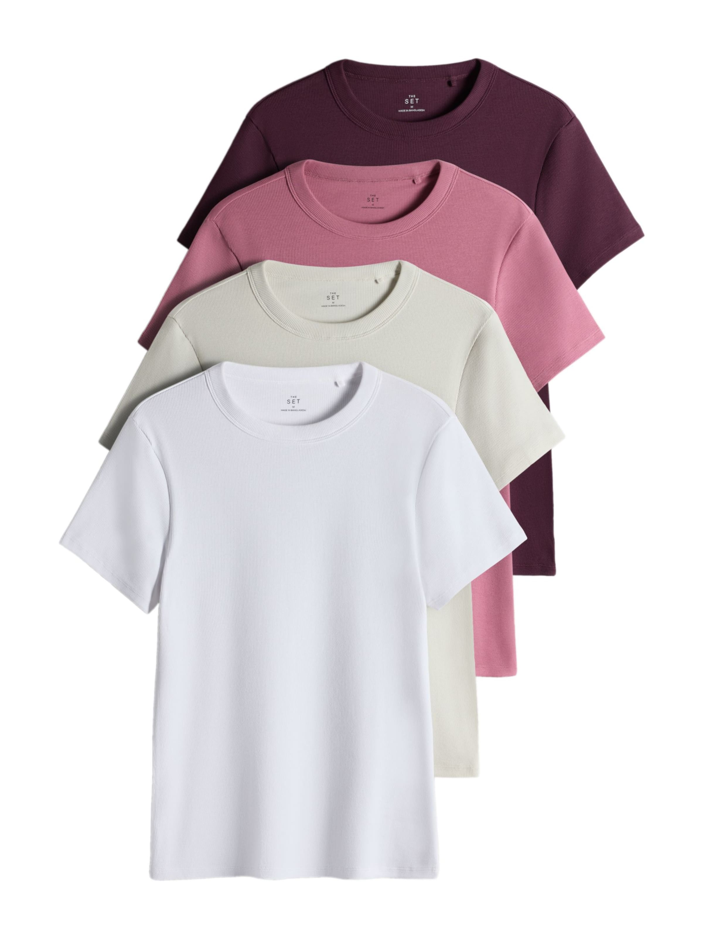 The Set Shirt in Beige: front