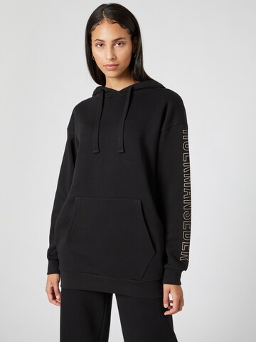 Hoermanseder x About You - Sweatshirt 'Maxi' em preto: frente