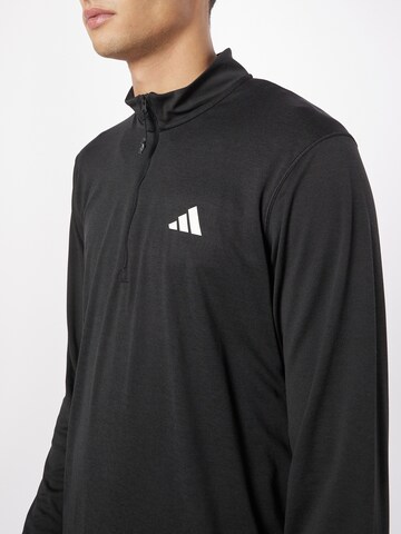 ADIDAS PERFORMANCE Functioneel shirt 'Train Essentials Seasonal' in Zwart