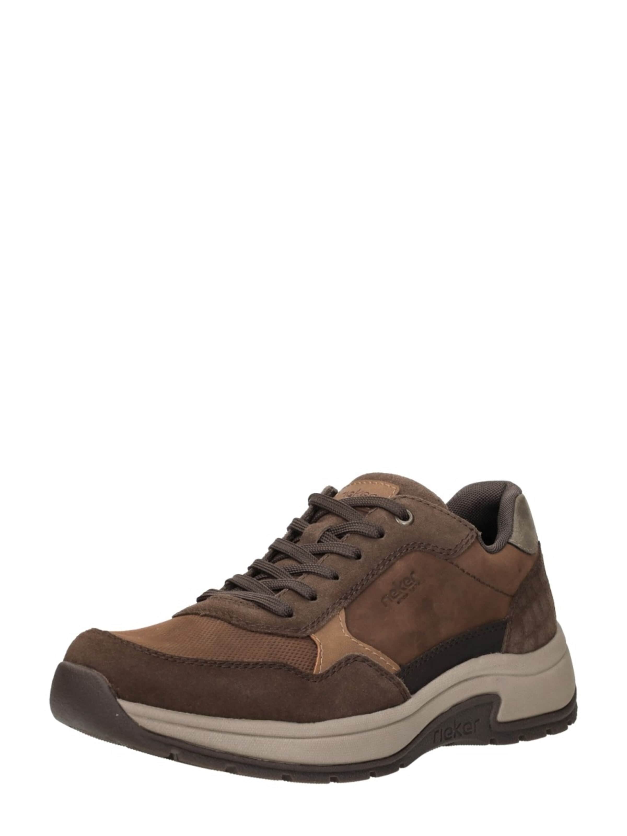 Rieker Sneakers laag 'Veterschoenen Laag' in Bruin